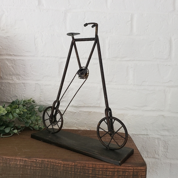Industrial Bicycle wall shelf decor - Picture 7 of 10